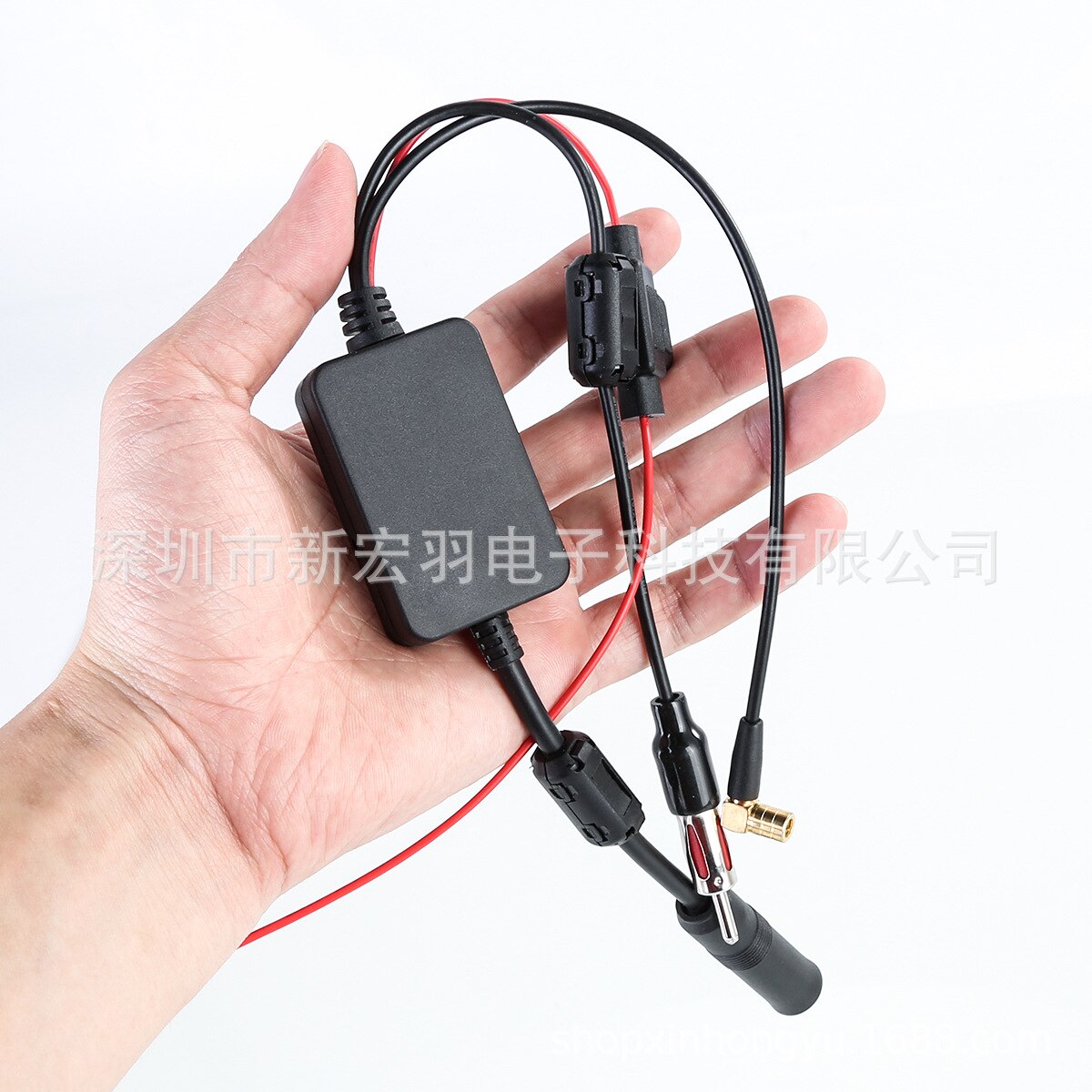 Ant-208 3 in 1 car radio antenna FM AM DAB antenna signal amplifier