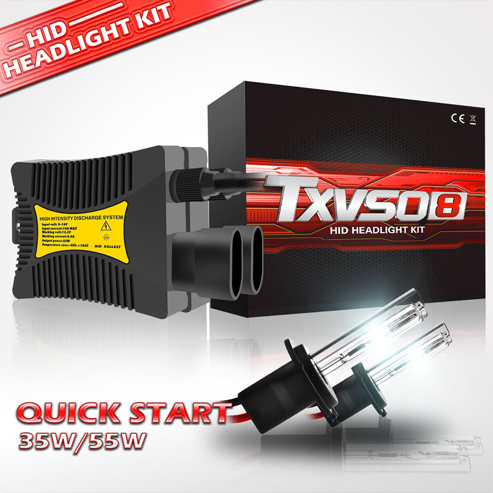 TXVSO8 Mini H7 Xenon Conversie Lamp 12V Auto Koplamp Kit Auto Lampen 4300K 6000K 8000K 12000K Hid Verlichting
