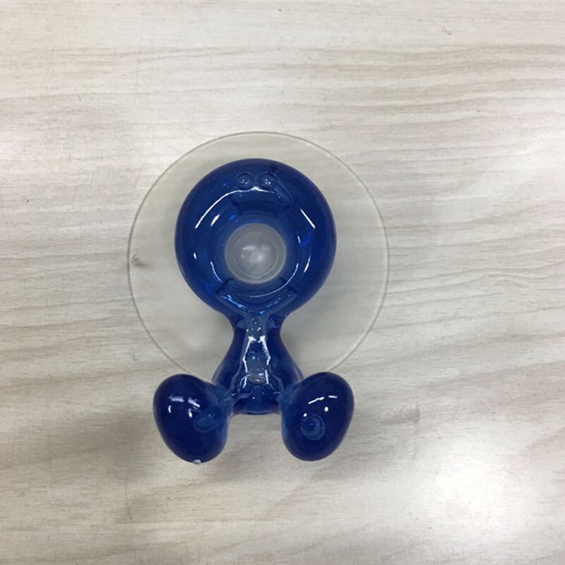 Porte-brosse à dents 1 pièces, porte-brosse à dents, ventouse, support mural: Bleu