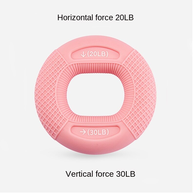 Silicone Finger Clip Silicone Hand Grip Ring Wrist Expander Finger Trainer Grip Portable Fitness Grip Expander: Gray