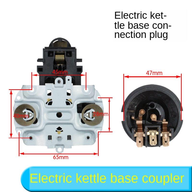 Een Set Van Temperatuur Controller Schakelaar Aan En Uit De Koppeling Van Elektrische Waterkoker