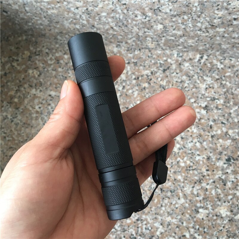 DIY LED Flashlight Shell Host case S2+ Aluminum Alloy 18650 Flash light torch case body With reflector glass copper base