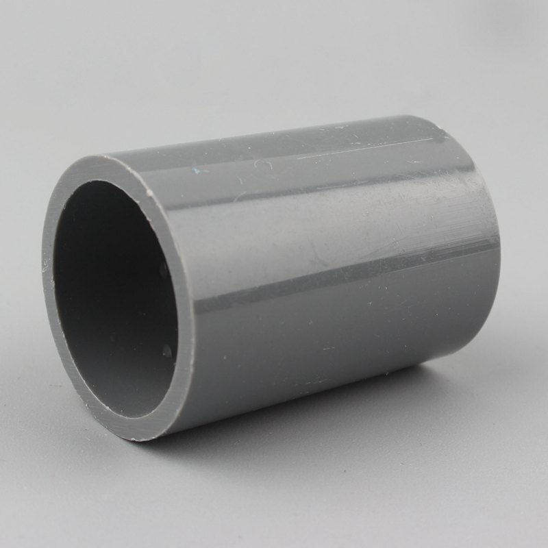 1pc 20 25 32 40 50mm Straight Connector PVC Quick Connector Plastic Water Pipe Fittings Garden Irrigation Accessories