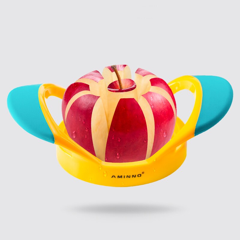AMINNO Apple Splitter Mango Splitter Fruit Corer Snijder Roestvrijstalen mes Creatieve keuken- en barhulpmiddelen