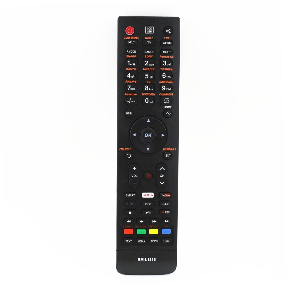 TV Remote Controller Control For IRT(CH-1500+) MASTER-G CH-1623 CH-2900 CH-8885 CH NISATO PARKER PREMIER RCA CH