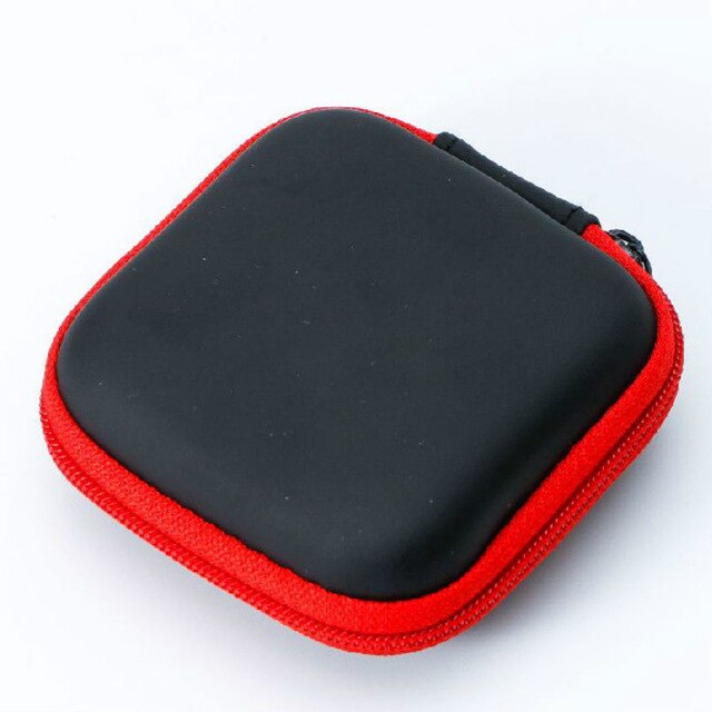 Słuchawki etui na uchwyt przechowywanie przenoszenie twarde etui na słuchawki akcesoria do słuchawek słuchawki douszne karta pamięci kabel USB: 181