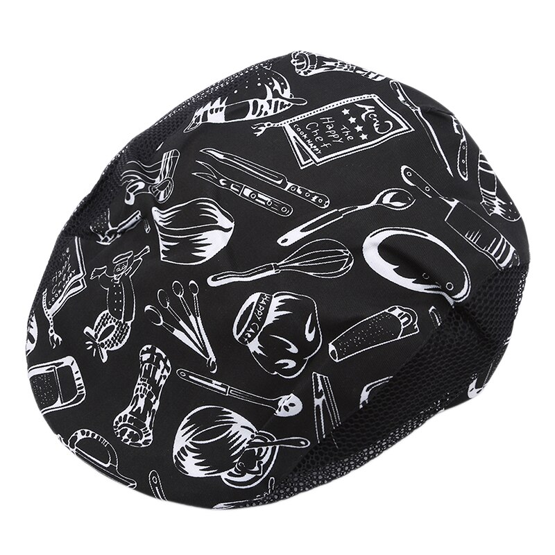 Hommes Et Femmes Coton Chef Restaurant Cuisine Travail Porter Chapeau Béret Hôtel Café Serveur Respirant Béret: tableware