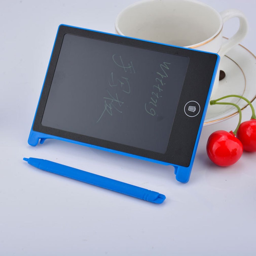 Mini magnetisk tavle tavle 4.4 tommer elektronisk tavle til børn lcd skrive notesbog flipover tegning flipover tablet