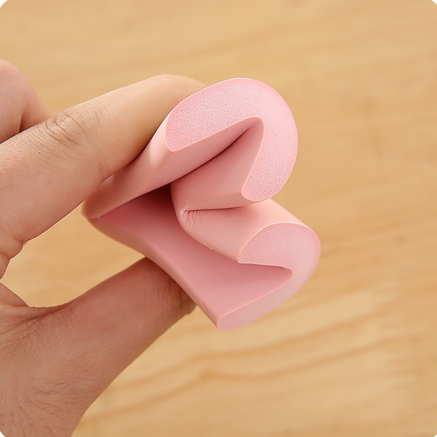 8pcs/lot 55mm*55mm Soft Table Desk Corner Protector Baby Safety Edge Corner Guards For Children Safety Protect Tape Cushion
