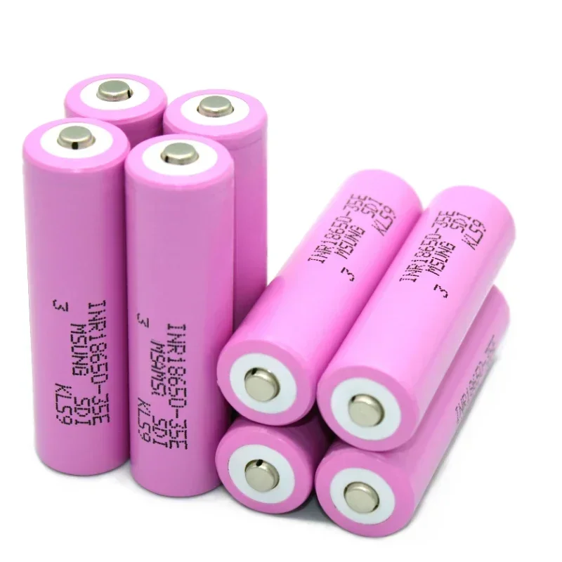 35E 18650 Li Ion Battery 3.7V 3500mah 30a INR18650 High Discharge Rechargeable Battery .Electric Tool Battery