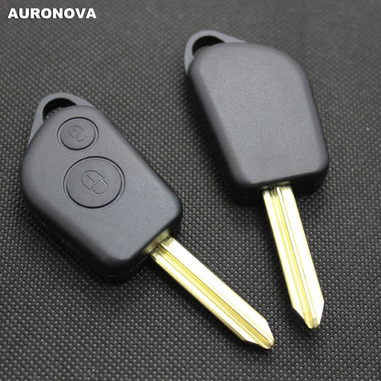 AURONOVA Vervangen Originele Sleutel Shell voor Citroen Elysee Picasso Sleutel Vervangen Auto Spare Key Case Met Ongesneden Blad