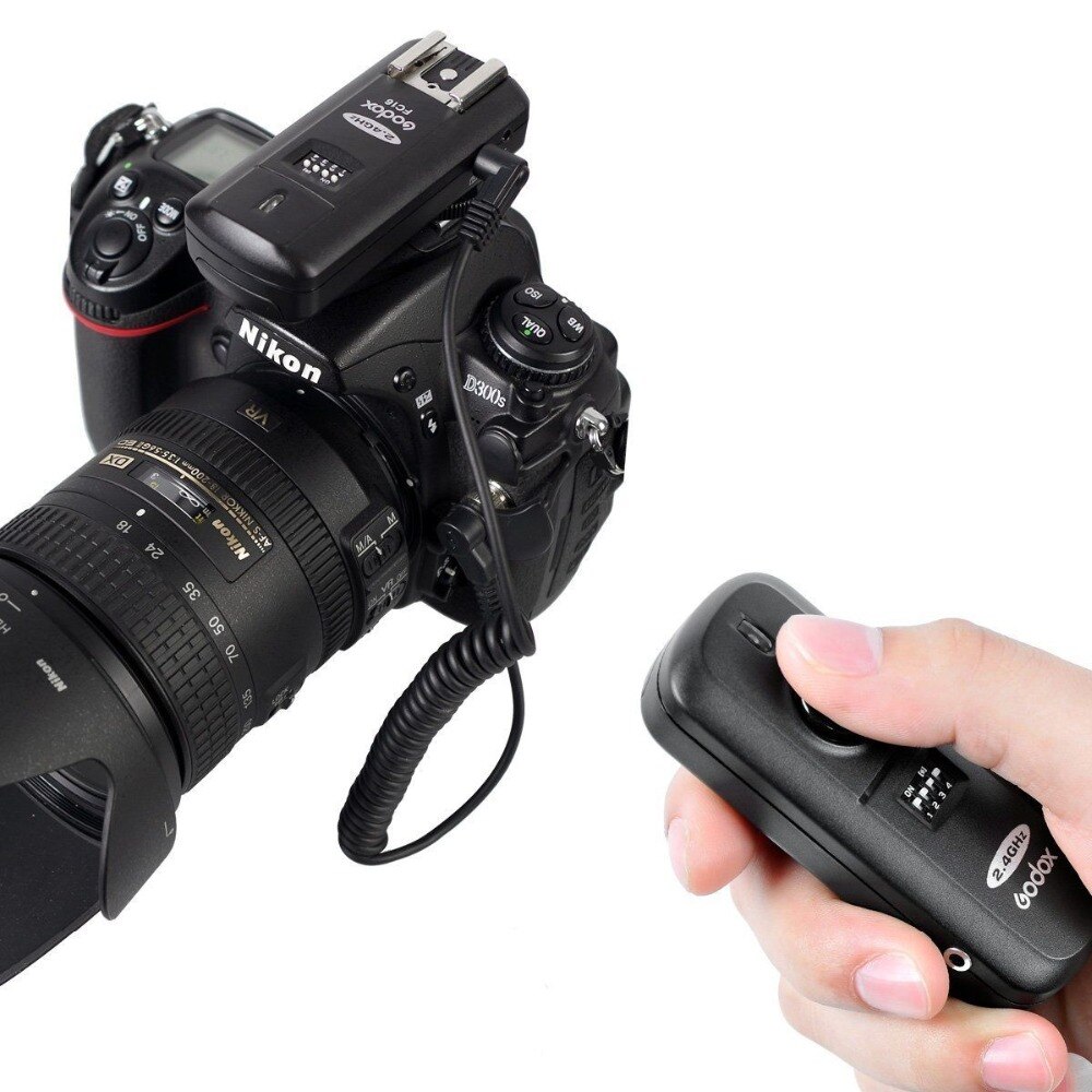 Godox fc -16 2 kpl vastaanotin 16 kanavaa 2.4g langaton studiokamera speedlite salamalaukaisu studio salamalaukaisin canon nikonille