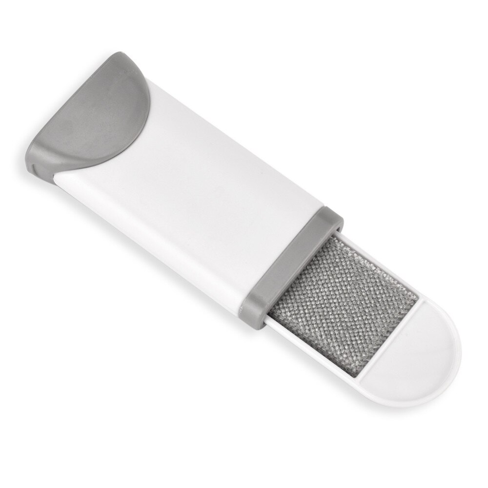Brosse de nettoyage antistatique pour textiles et vêtements, pour retirer la poussière, les peluches, les cheveux et les poils d'animaux: grey S 1pc