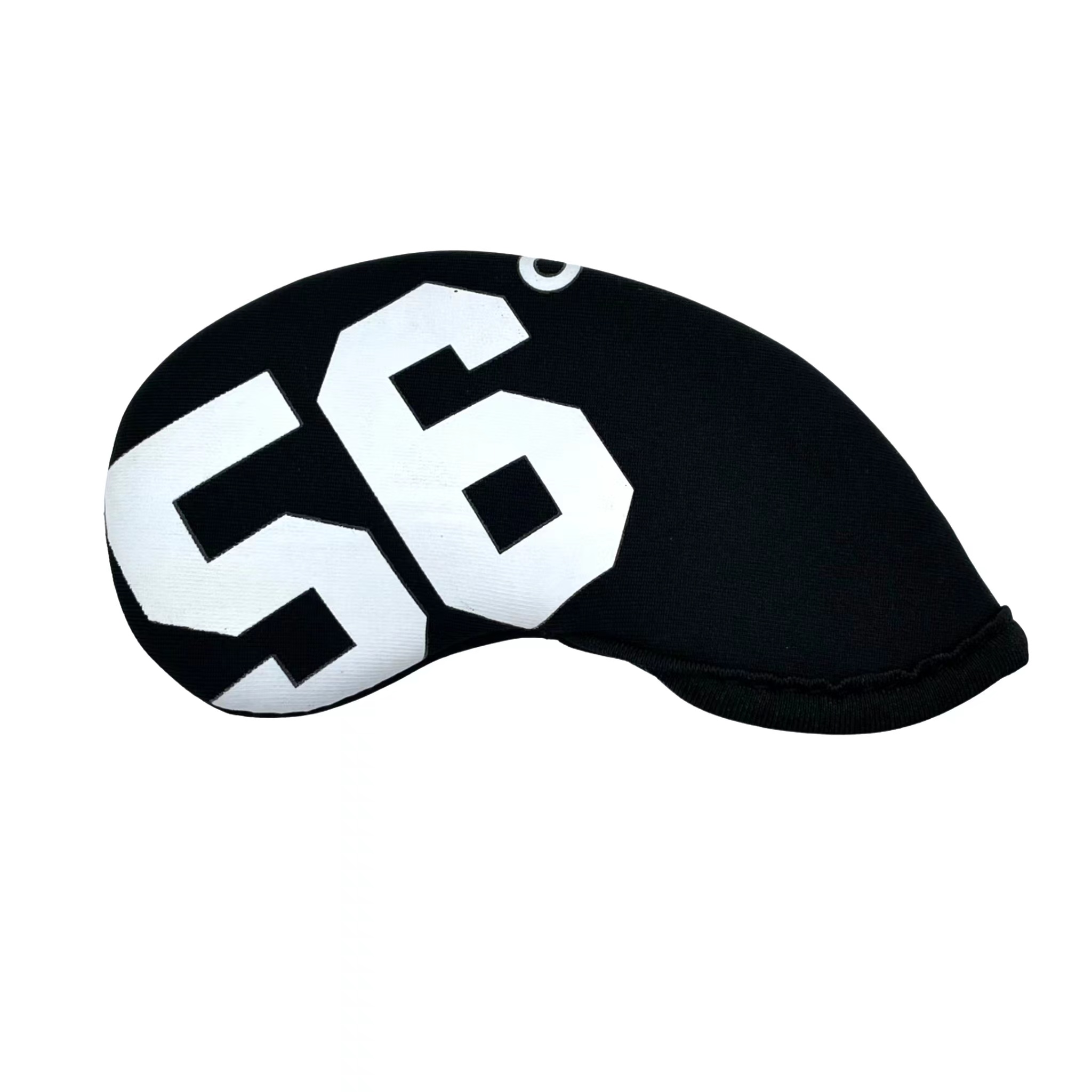 Cubierta de cabeza de palo de Golf, cuña de arena Simple, impresión de 48 °-60 grados, cubiertas de hierros, Protector de cabeza de hierro, accesorios de Golf, 1 unidad: plum