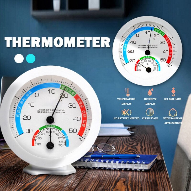 Thermometer Hygrometer Fridge Freezer Temperature Sensor Humidity Meter Detector Indoor Gauge Instruments Household