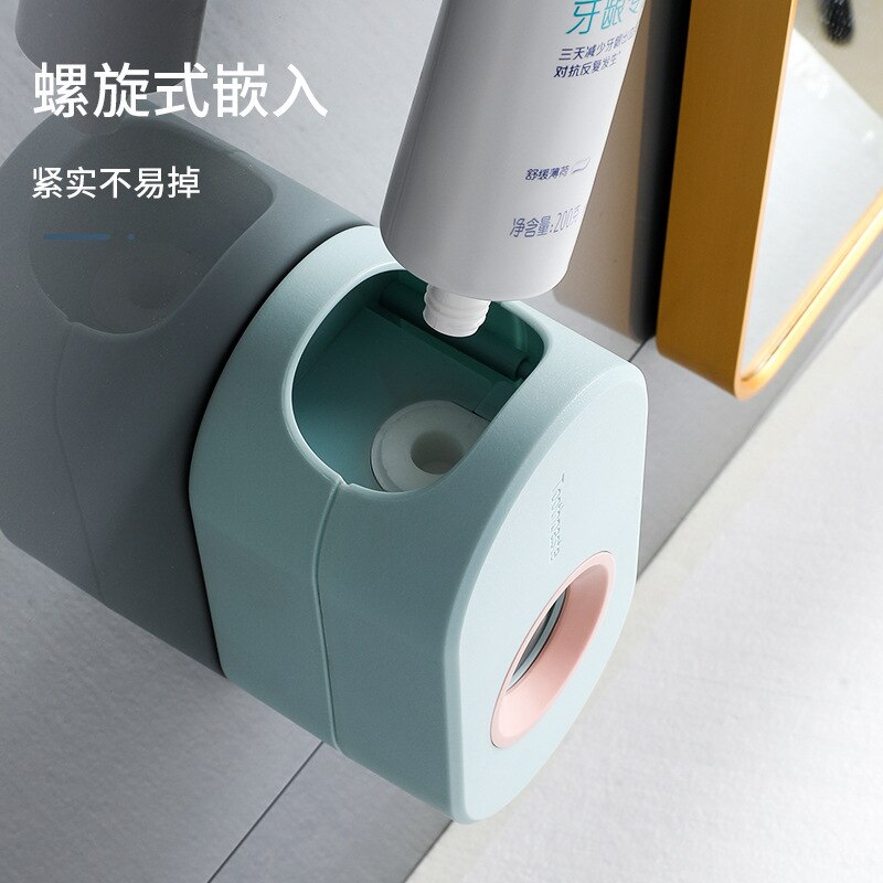 Automatic Toothpaste In The Bathroom Toilet Without Punching Marca Dragon Toothpaste Toothpaste Squeezer Household Artifact