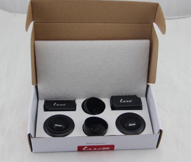 one pair 120W 25mm ASV car audio speaker tweeter Super Power Loud Speaker for Car Stereo Flush/Surface Mount