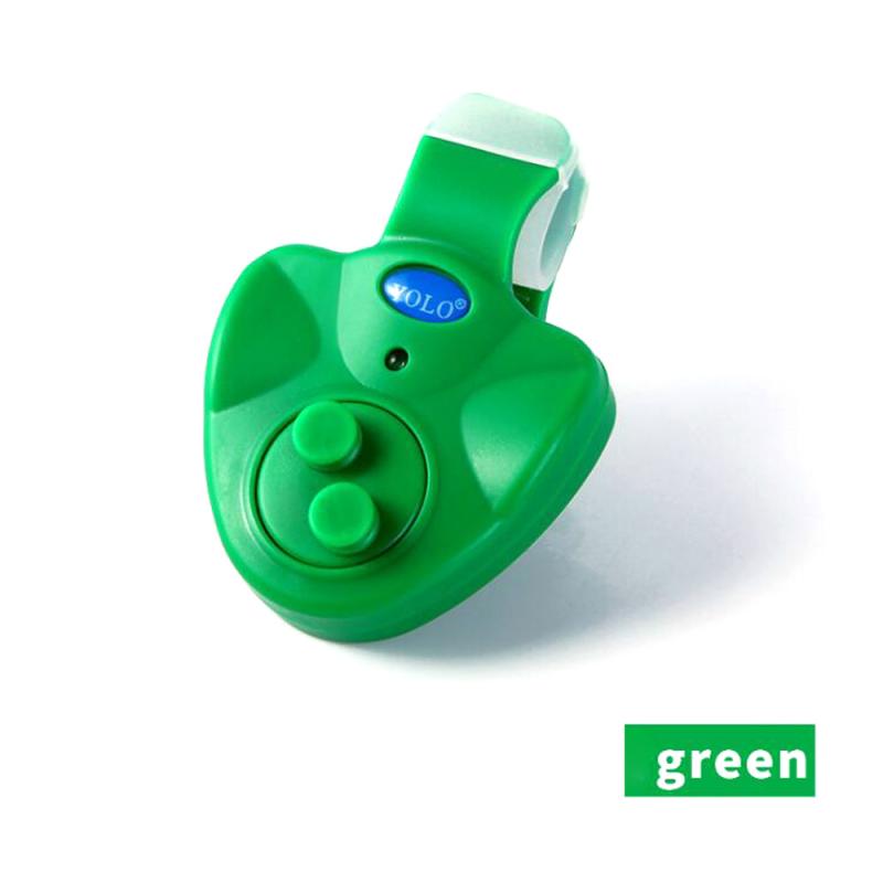 Fishing Bite Alarm Fishing Portable Electronic LED Light Fish Bite Sound Alarm Bell Clip On Fishing Rod Black Tackle Fishing: 02