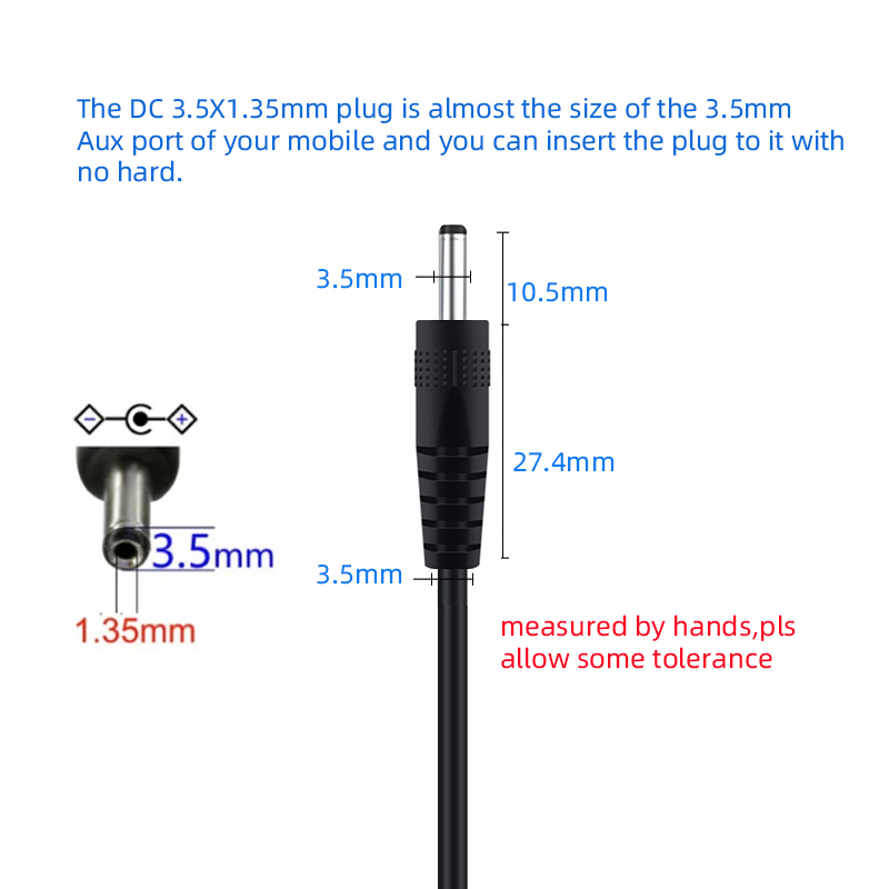 USB to DC Power Cable 3.5X1.35mm USB to 3.5mmX1.35mm DC charging Cord lead USB 2.0 A Male To DC 3.5 MM X 1.35 MM Power Cable