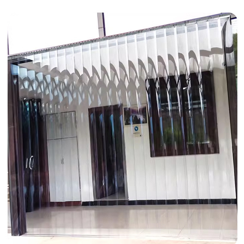 1pc pvc-skiljevägg dörrskärm vintergardin frys transparenta gardiner dörr sommar luftkonditioneringsgardin plast dörröppningsgardin
