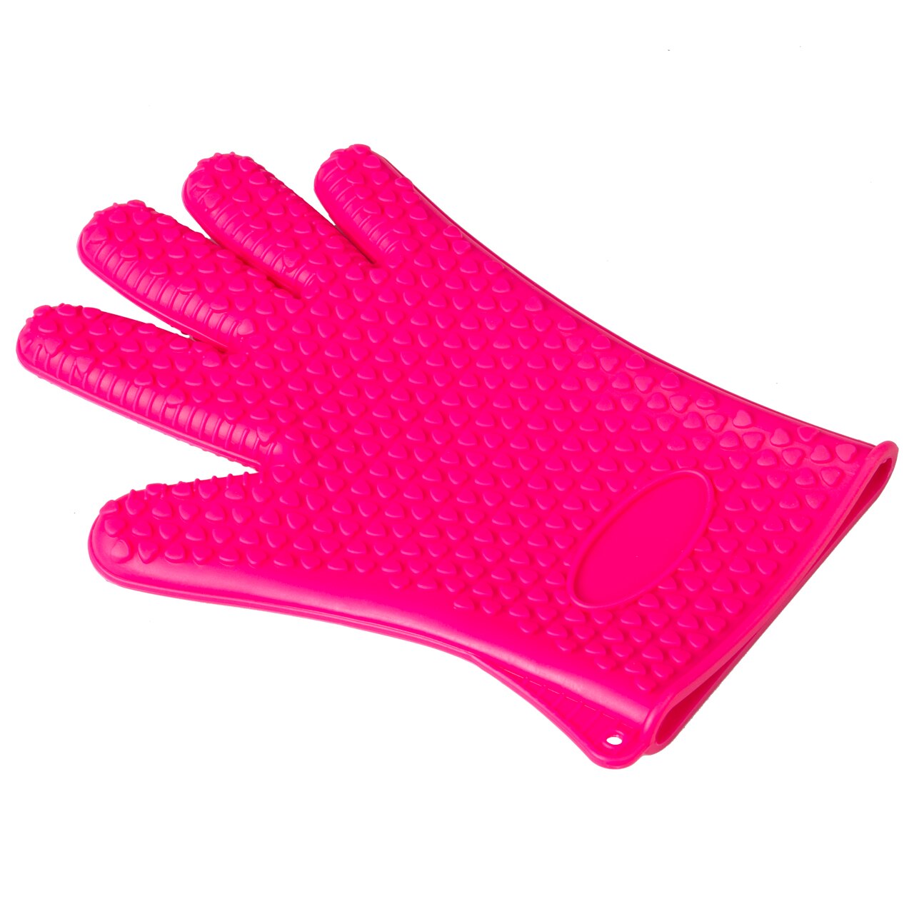 1 stks Keuken Oven Handschoen Hittebestendige Siliconen Houder Bakken BBQ Cook Mitts: Watermelon Red
