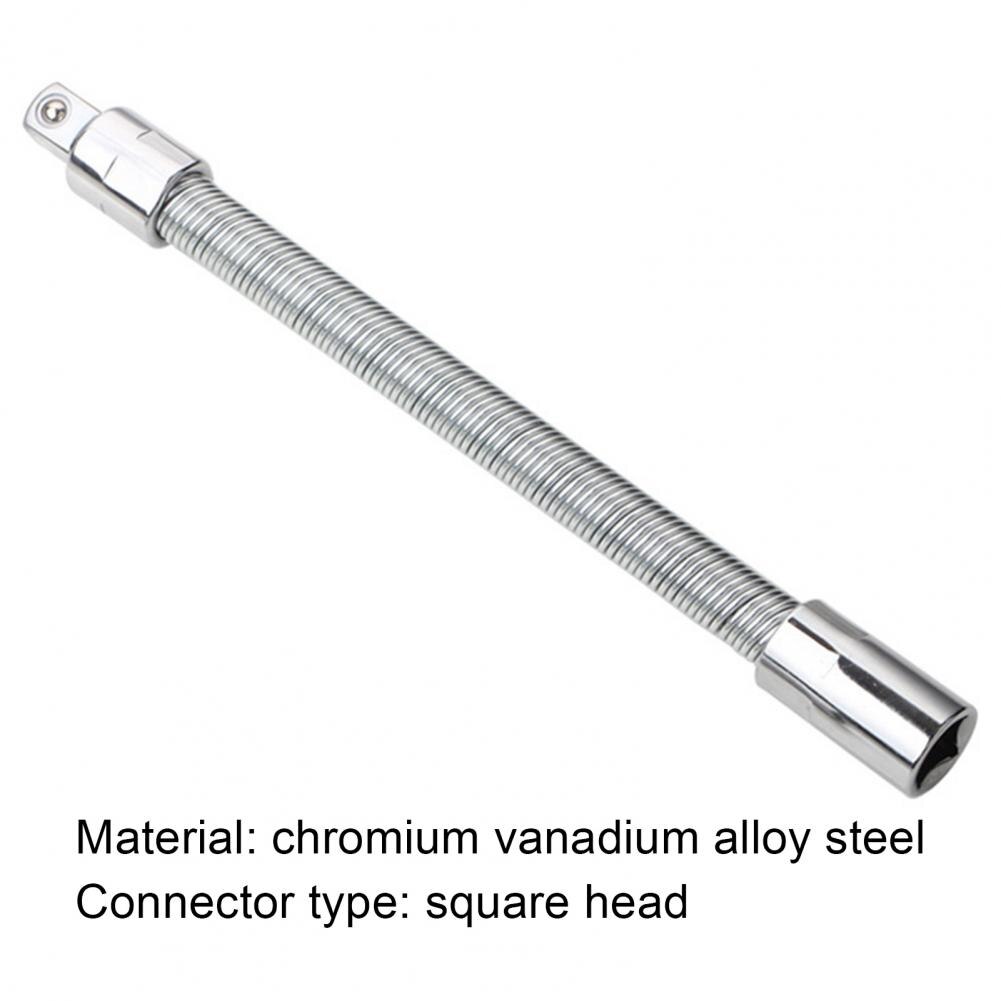 1/4 3/8 1/2 Socket Extension Rod Bar Strong Torque Universal Electric Drill Screwdriver Bit Snake Flexible Hose Cardan Shaft