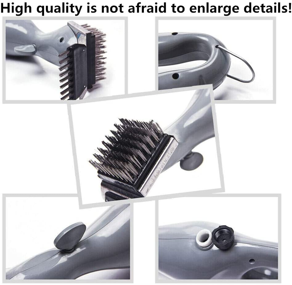 Brosse de nettoyage à vapeur pour Barbecue papa, accessoire de nettoyage pour charbon de bois avec accessoires de gaz à vapeur, outils de cuisine