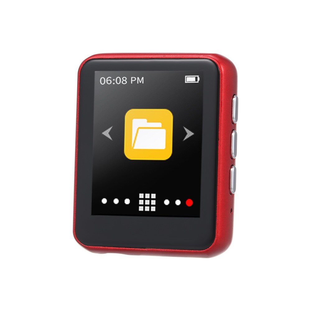 RUIZU M4 Mini MP3 Player 1,8 "Full Touch Screen Tragbare FM Radio E-book Schrittzähler Video Player HiFi Musik Player