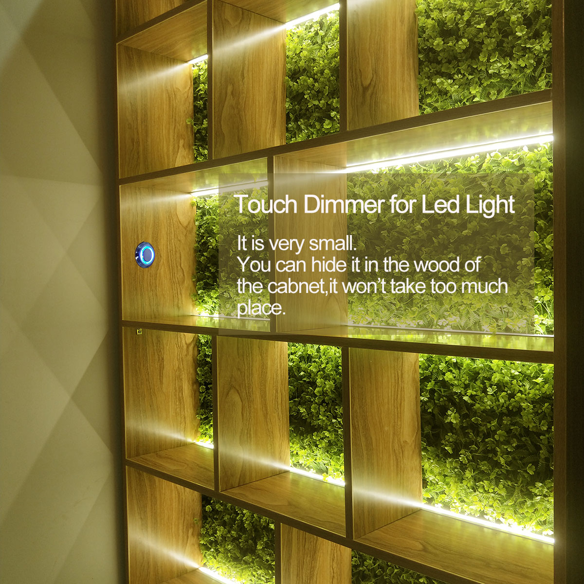 2 stks Led Dimmer 12 v Touch Schakelaars Voor LED Strip Licht Traploos Dimbare Helderheid Controller DC 5 V-24 V Licht Dimmer Controle