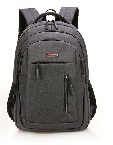 Big Men Backpack School Bags Teen Boys Student High School Back Pack Laptop 15.6 Oxford Gray College Multifunctional Bagpack: small Dark grey
