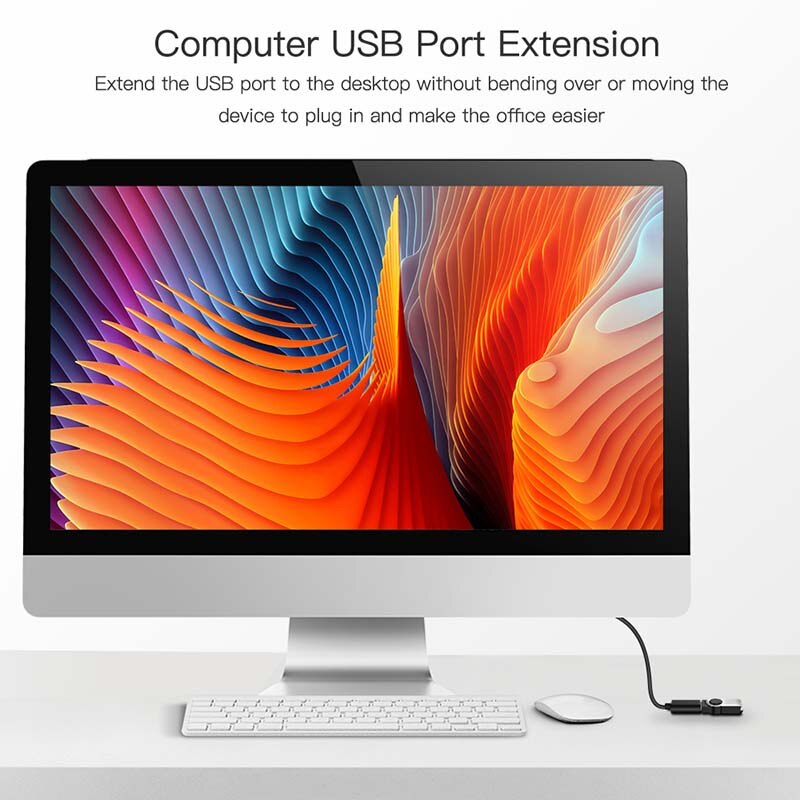 USB 3.0 Extension Male to Female Data Sync Cable Fast Speed USB3.0 Cable For PC Keyboard Printer Camera Mouse Game Controller