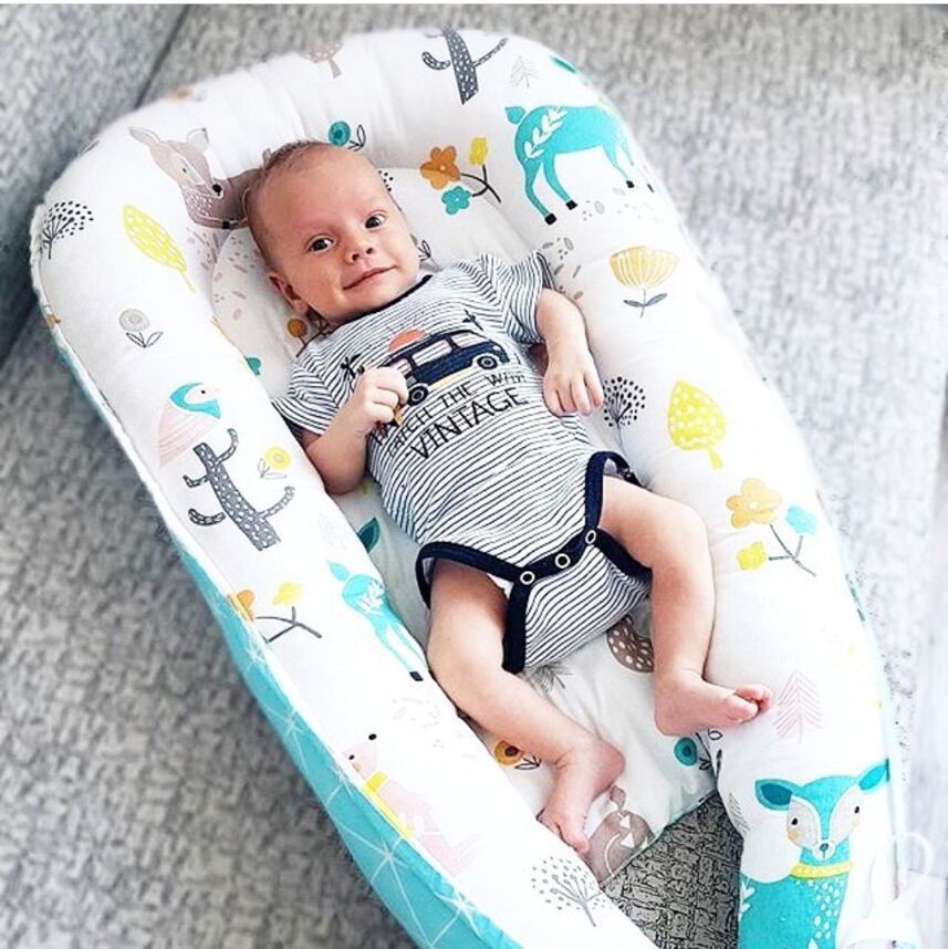 The baby crib bed portable removable and washable uterine bionic bed bed for kid