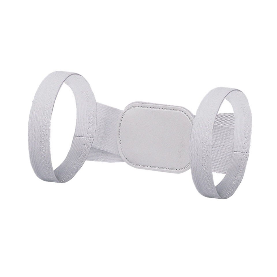 Getinfit Wervelkolom Houding Corrector Bescherming Terug Schouder Houding Corrector Correctie Band Bultrug Rugpijn Relief: White / S