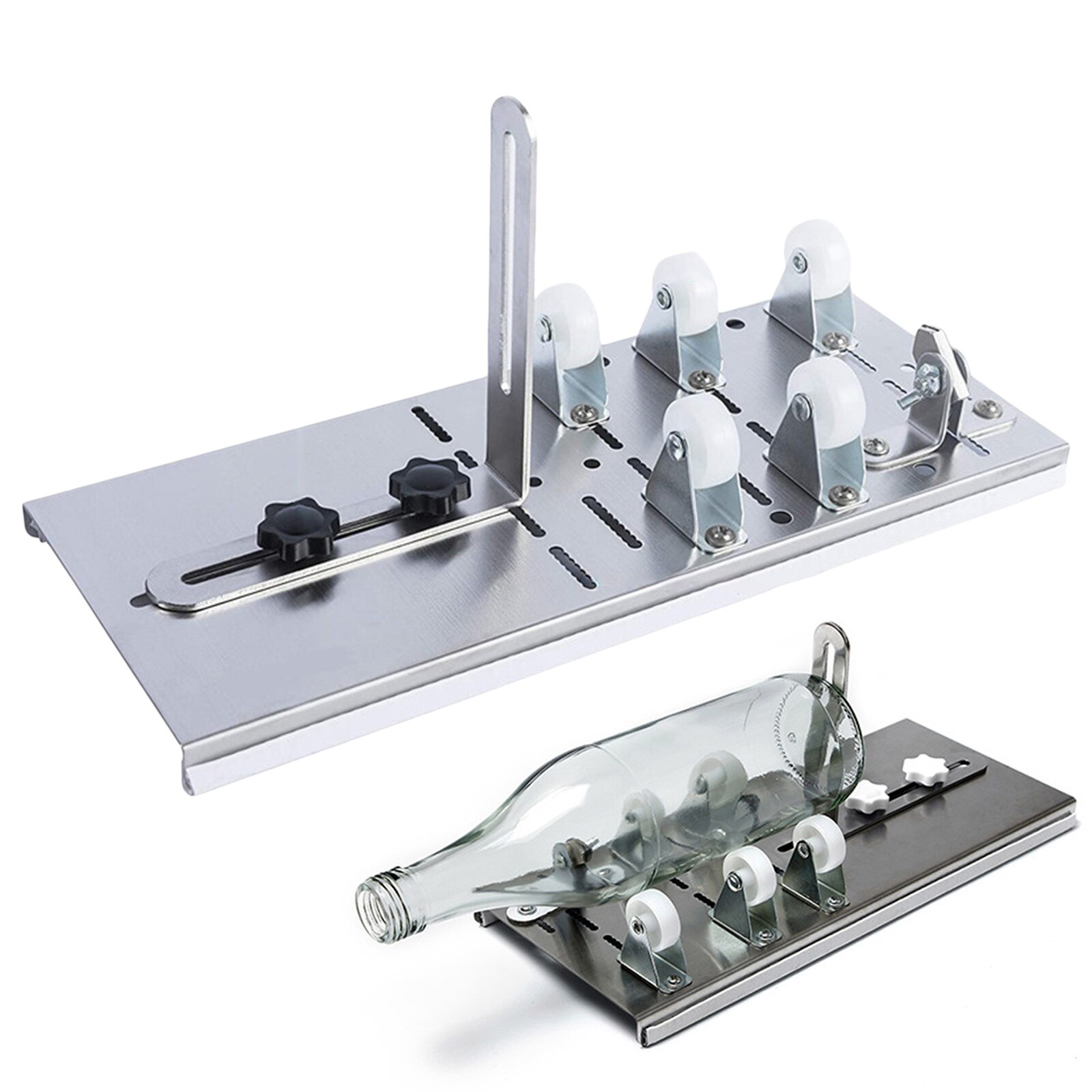 Glass Bottle Cutter for Wine Beer Bottles Jars Make Glasses Champagne Glass Cutting Tool Home Christmas Party DIY Projects Decor