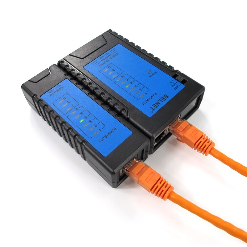 Ethernet Cable Tester RJ45 RJ11 RJ12 CAT5 CAT6 LAN Cable Tester Network Test Tools check for UTP/STP network cable