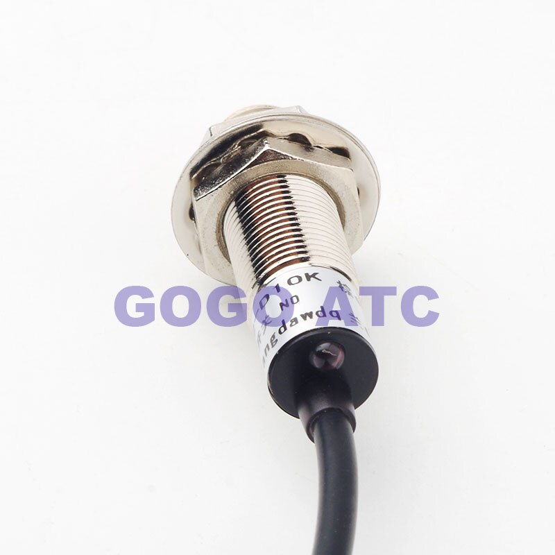 Hall sensor NJK-5002C M12 NPN drie-draads normaal open met magneten naderingsschakelaar Metalen sensor 1 CM koper nikkel plating