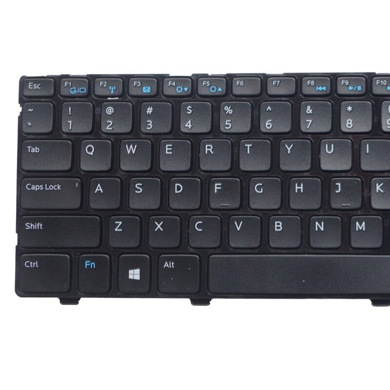 US keyboard for DELL FOR Inspiron 15 3521 15R 5521 black English laptop keyboard with frame
