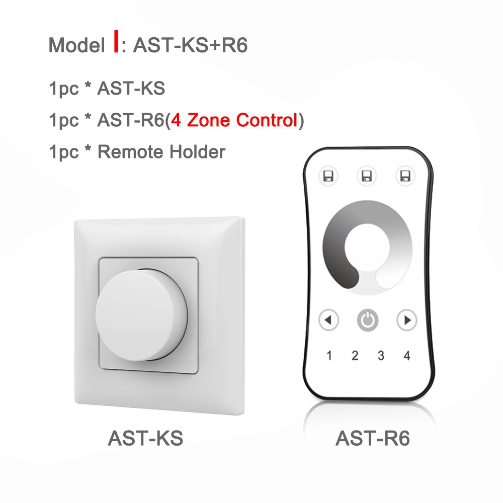 Triac Led Dimmer 220V Draadloze 2.4G Rf Afstandsbediening Wifi Smart Knop Triac Dimmer Wall Mount Lichtschakelaar Voor AC110V 230V Led Lamp: Model I