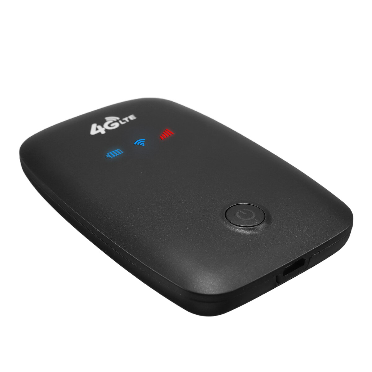 1pc Portable Black 4G LTE WiFi Wireless Router 150Mbps Mobile Broadband Hotspot Routers With TF Card Slot