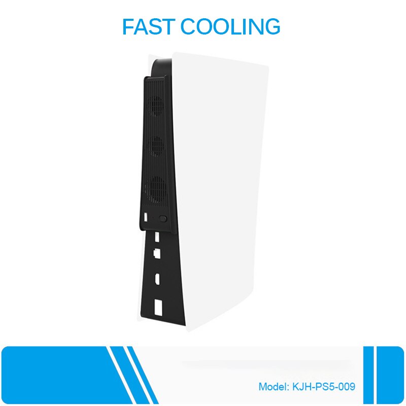 For PS5 Cooling Fan For PS5 Game Controller Accessories Game Console Cooling Fan Host Cooling Fan Game Bracket Fast Cooling