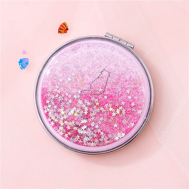 Pocket Mirror Makeup Compact Hand Mirror mini Small Mirror Portable Mirror Compact Cosmetic espejos de bolsillo mujer spiegel: 8