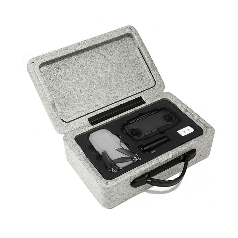 Para dji mavic mini caixa de armazenamento espuma zangão caso de controle remoto mala anti colisão escudo protetor para mavic mini accessorie