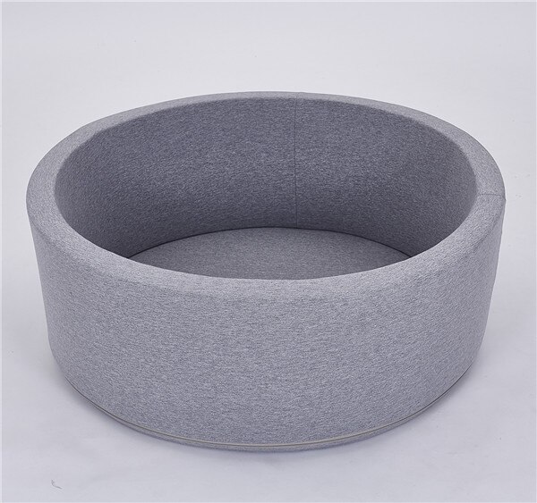 Boule de billard pour bébés, boule ronde douce pour enfants, jouet pour crèches, en éponge, pour chambre d'enfants: Gris