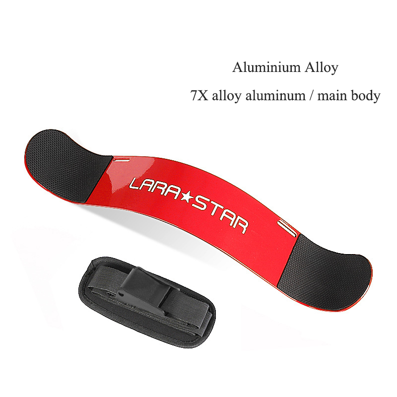 Maxairms armtrainer, biceps arm blaster, gewichtheffen arm blaster, fitness arm biceps bomber, gewichtheffen biceps trainingsbord: Rood