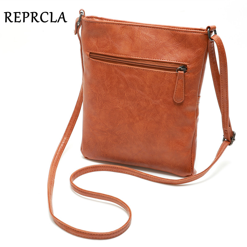 REPRCLA-bandoleras clásicas para mujer, bolso bandolera clásica estilo mensajero, cartera de mano, piel de