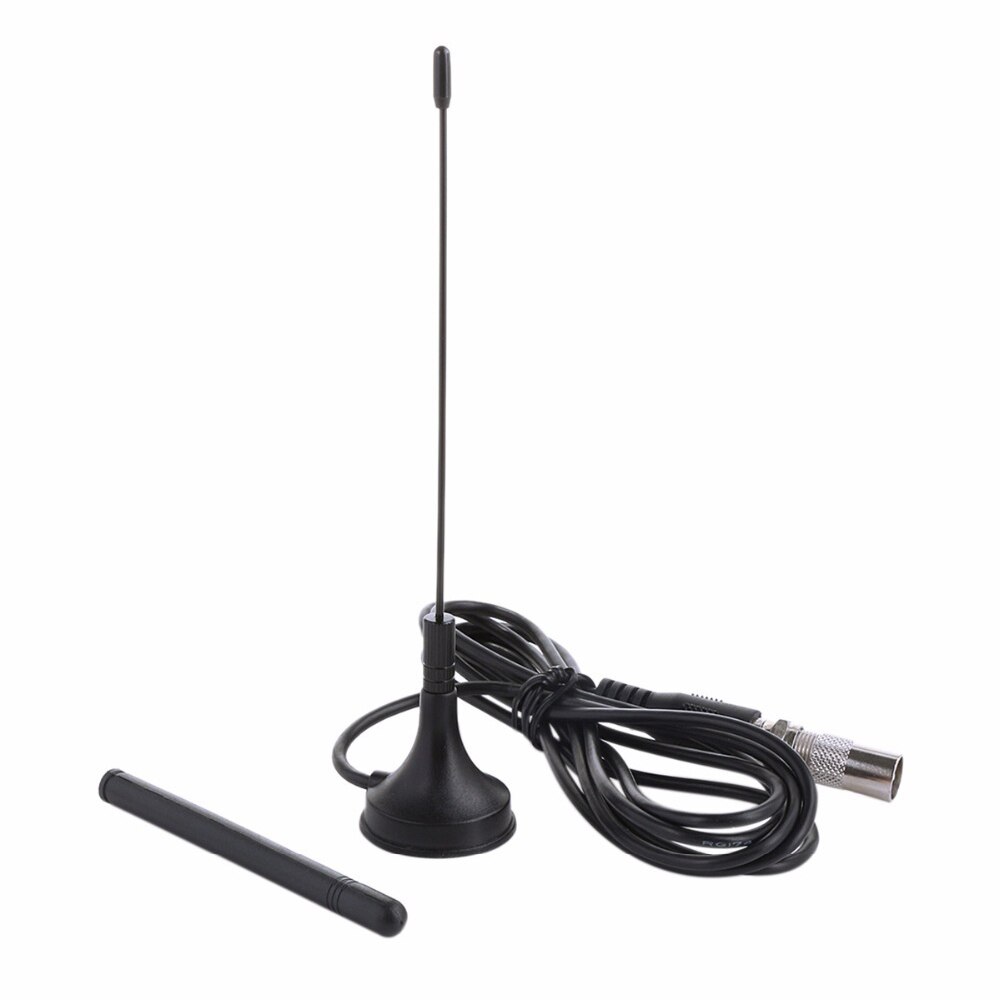 Universal Indoor HD Digital Dual DTA-180 TV Aerial Mini Antenna Portable Magnetic Base H-best