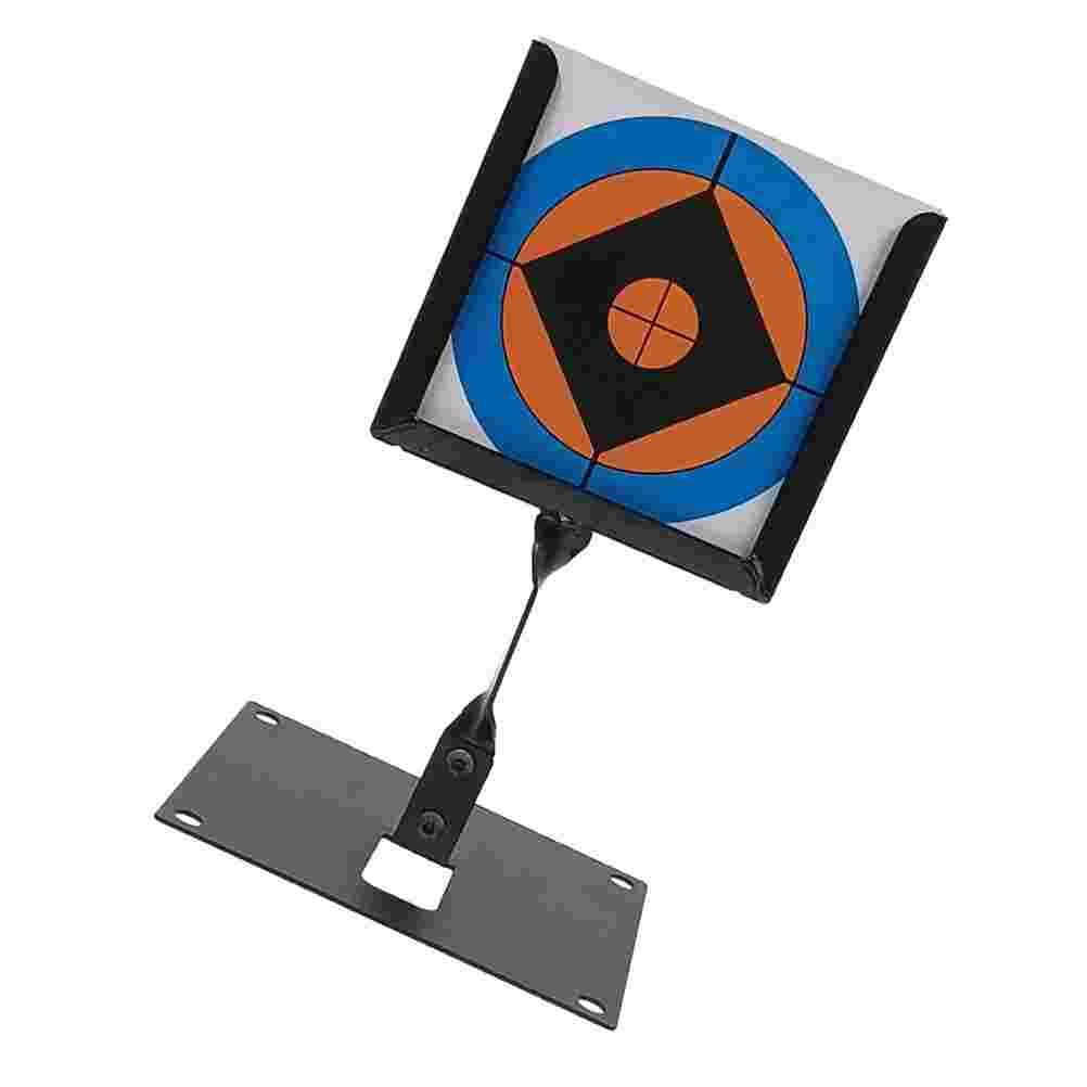 1 Set Stainless Steel Target Stand Stable Shooting Training Target Stand Target Paper Holder