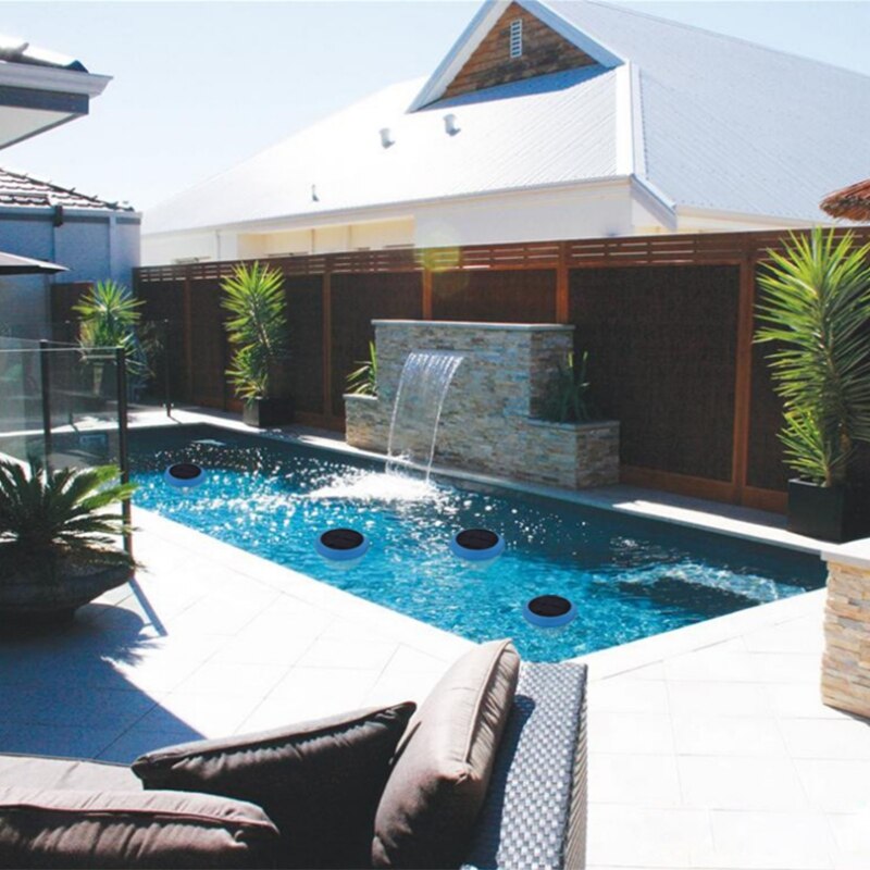 Solar Water Floating Light Pool Solar Integrated Garden Light LED Colorful Waterproof Decorative Light