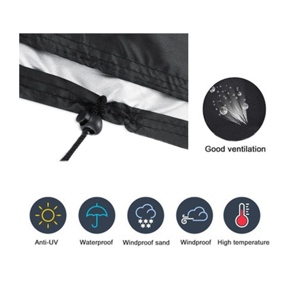 Outdoor Waterproof Dustproof Oxford Fabric Barbecue BBQ Grill Stove Cover Case