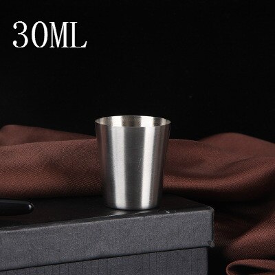 70ml rustfrit stål cocktail shaker måle kop dobbelt shot drink spiritus mål jigger køkken gadgets cocktail shaker kopper: 30ml a